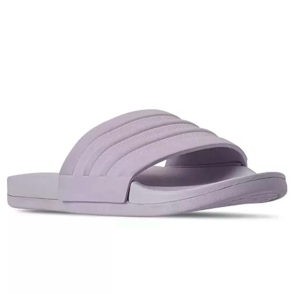 Adidas Unisex Adilette Comfort Slide Sandals - Soft Lavender Men's size 10